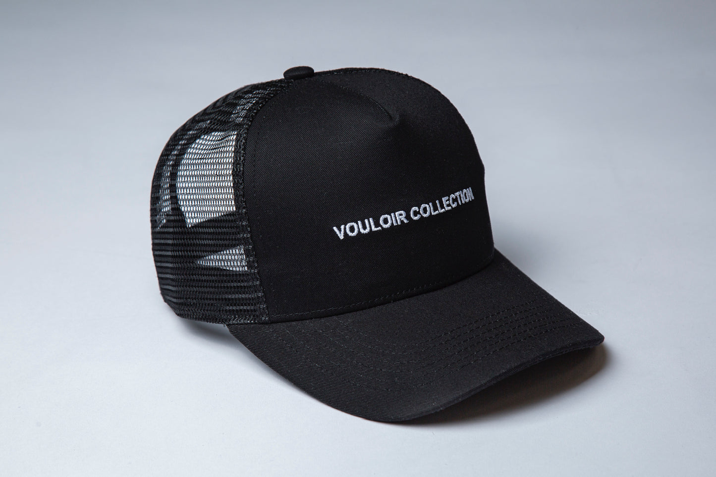 Mesh Trucker Cap - Black