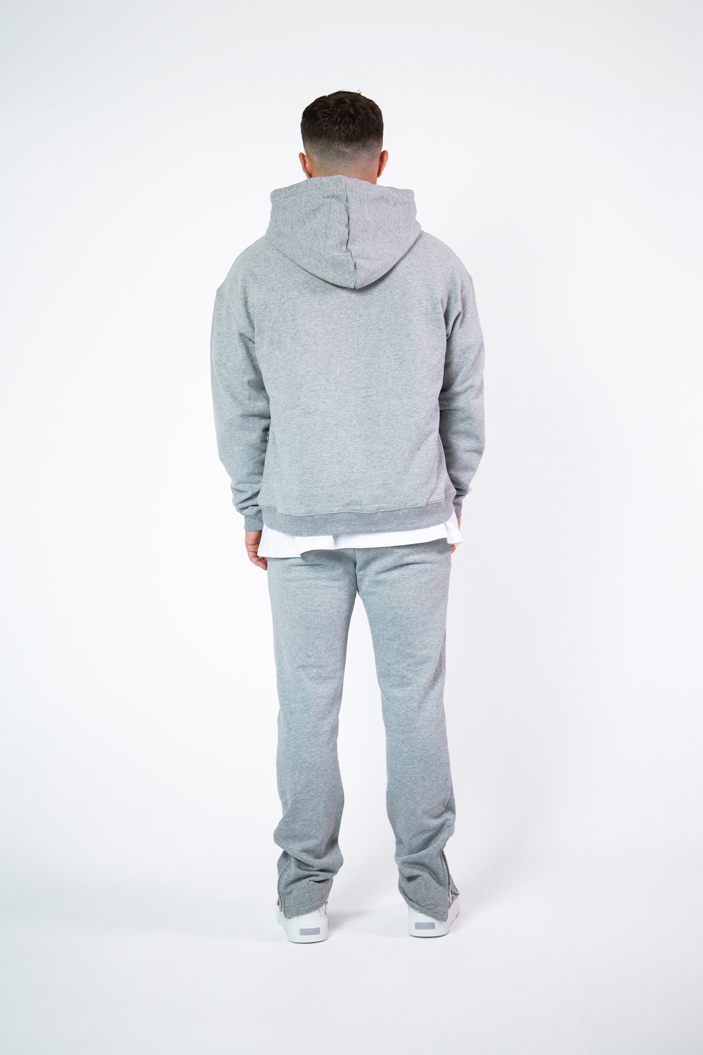 Straight Leg Joggers - Grey